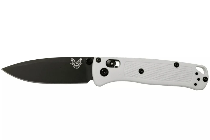 Couteau pliant Benchmade Mini Bugout 533BK-1 manche Grivory blanc 9cm