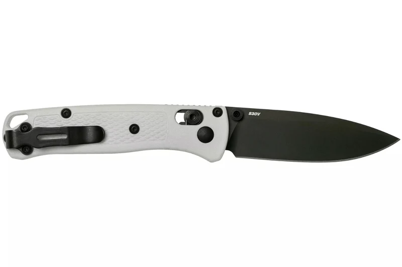 Couteau pliant Benchmade Mini Bugout 533BK-1 manche Grivory blanc 9cm