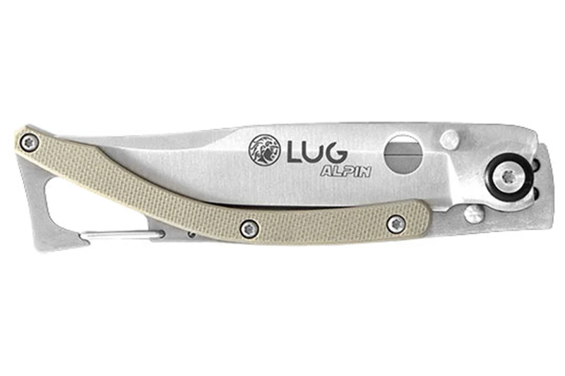 Couteau pliant Lug SP1SD Désert manche en G10 11cm avec clip