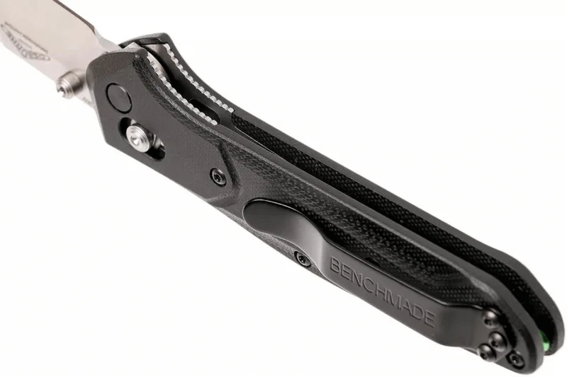 Couteau pliant Benchmade Osborne 940-2 lame tanto manche G10 noir 11cm