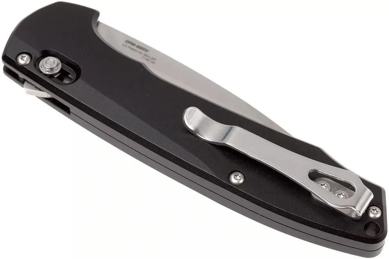 Couteau pliant Benchmade Arcane 490 manche aluminium noir 11cm