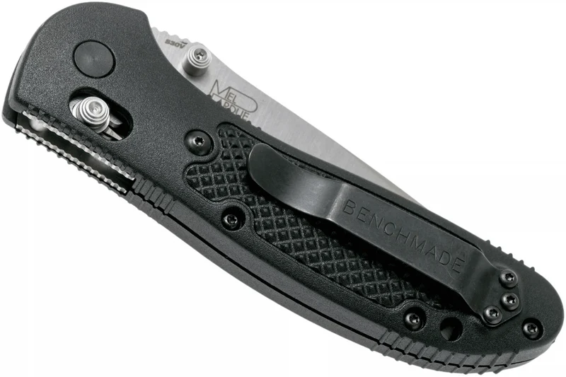 Couteau pliant Benchmade Griptilian 551-S30V manche nylon/fibres de verre noir 11cm
