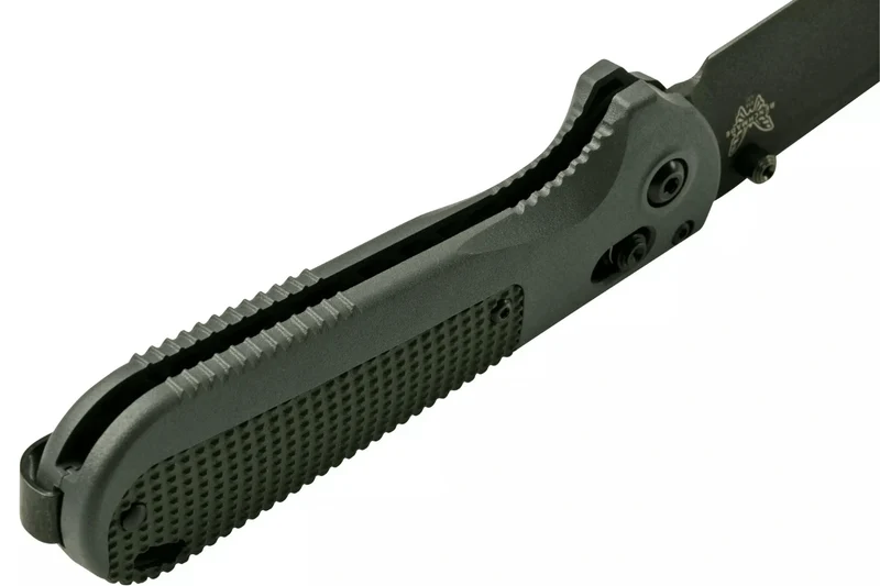 Couteau pliant Benchmade Redoubt 430BK manche Grivory gris/vert 12cm