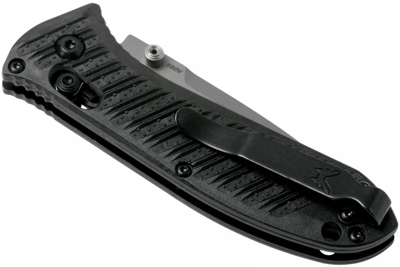Couteau pliant Benchmade Mini Presidio II 575-1 manche fibre de carbone CF-Elite noir 10,9cm