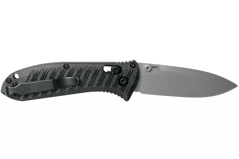 Couteau pliant Benchmade Mini Presidio II 575-1 manche fibre de carbone CF-Elite noir 10,9cm
