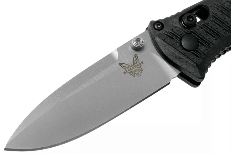 Couteau pliant Benchmade Mini Presidio II 575-1 manche fibre de carbone CF-Elite noir 10,9cm
