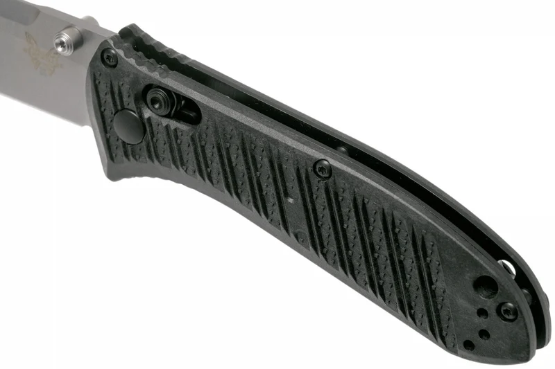 Couteau pliant Benchmade Mini Presidio II 575-1 manche fibre de carbone CF-Elite noir 10,9cm