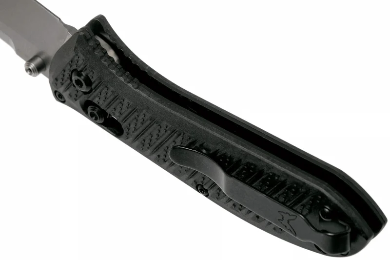 Couteau pliant Benchmade Mini Presidio II 575-1 manche fibre de carbone CF-Elite noir 10,9cm