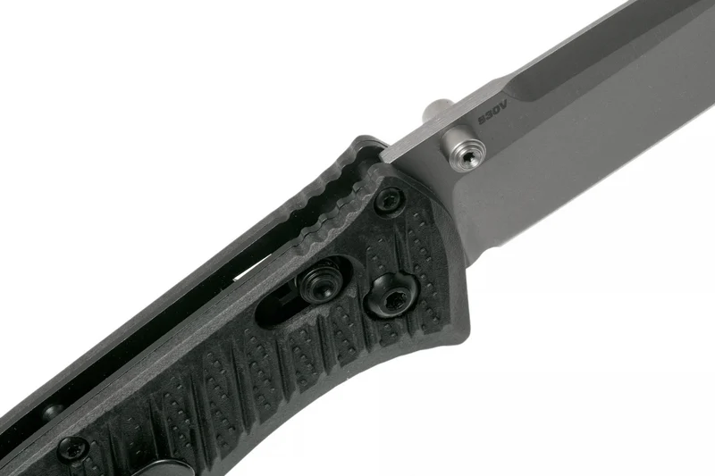 Couteau pliant Benchmade Mini Presidio II 575-1 manche fibre de carbone CF-Elite noir 10,9cm