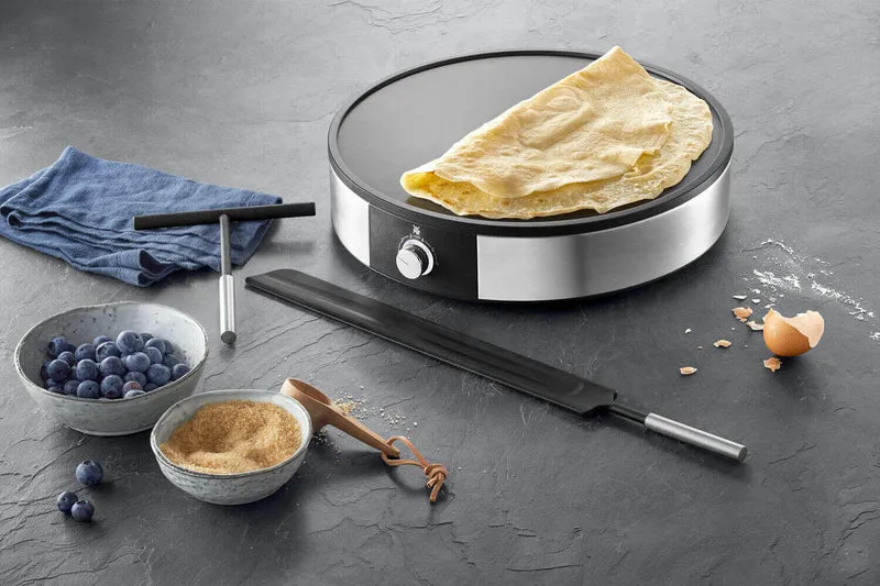 Crêpière électrique WMF Lono 1600W avec ustensiles