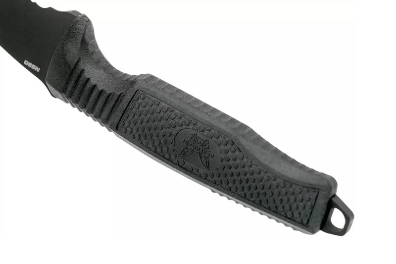 Couteau Benchmade H20 Fixed 112SBK-BLK lame 8,9cm manche caoutchouc avec étui en kydex