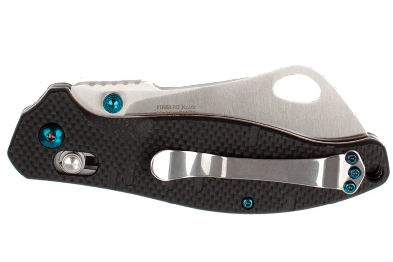 Couteau pliant Ganzo Firebird GF7551BK manche en G10 noir 11,5cm