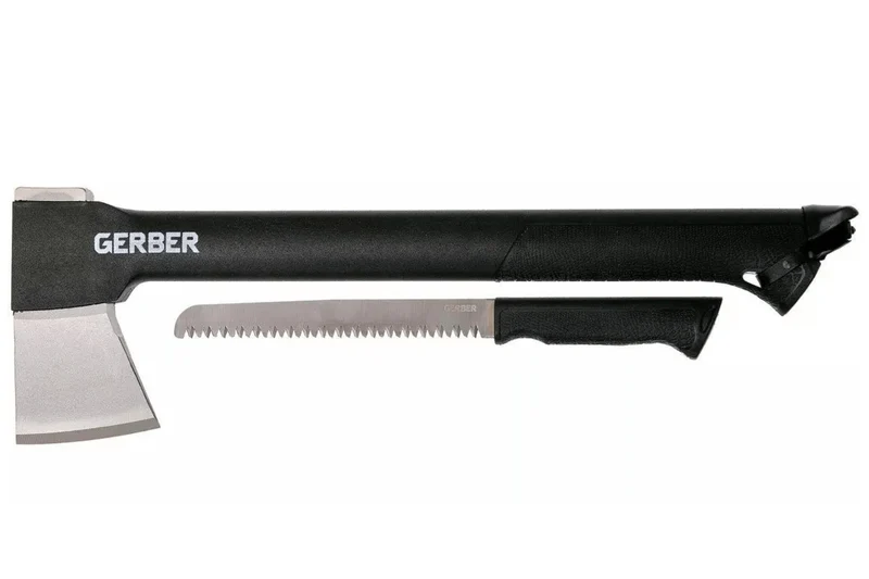 Hache 2 en 1 Gerber Gator Combo Axe II GE41420 manche en nylon/fibres de verre + étui en nylon