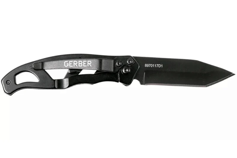 Couteau pliant Gerber Paraframe Mini Tanto GE003631 manche ajouré en acier 7,9cm