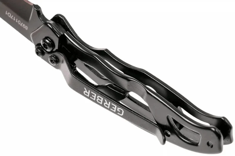 Couteau pliant Gerber Paraframe Mini Tanto GE003631 manche ajouré en acier 7,9cm