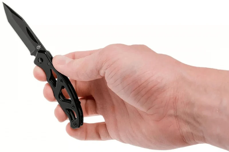 Couteau pliant Gerber Paraframe Mini Tanto GE003631 manche ajouré en acier 7,9cm