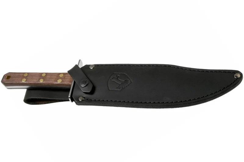 Couteau Bowie Condor Undertaker 62706 lame 25,9cm manche noyer + étui en cuir