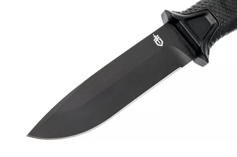 Couteau Gerber Strongarm Black GE003648 lame 12,2cm manche en nylon/fibres de verre noir avec étui