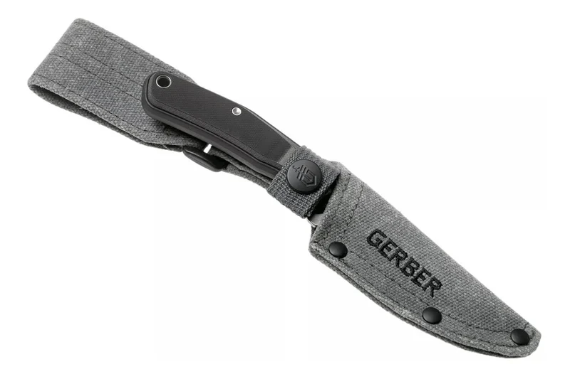 Couteau Gerber Downwind Caper GE001820 lame 8,8cm manche en G10 + fourreau avec mousqueton