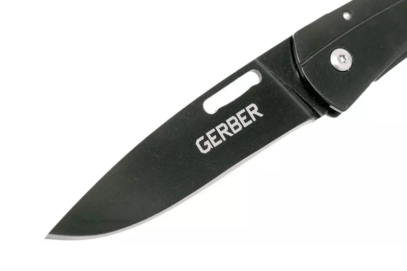 Couteau pliant Gerber STL 2.5 GE003680 manche en acier noir 8,6cm