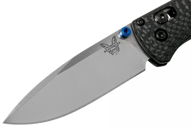 Couteau pliant Benchmade Bugout 535-3 manche fibre de carbone noir 10,7cm