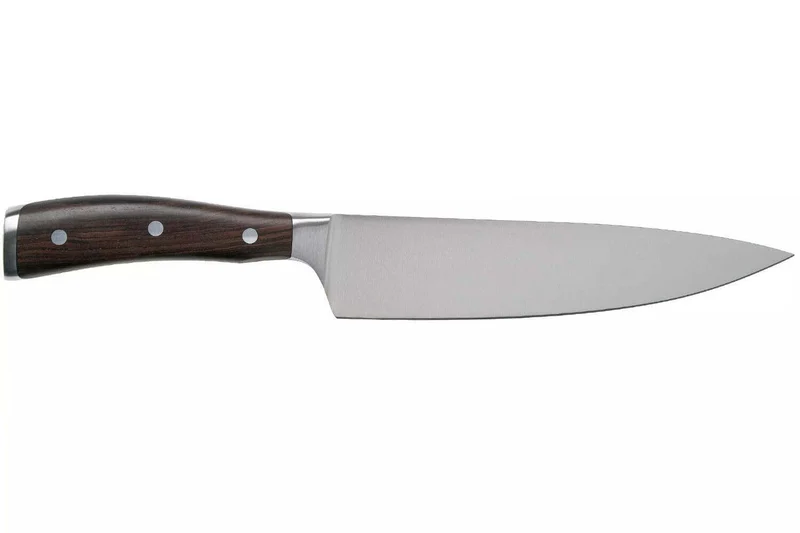 Couteau de chef Wüsthof Ikon forgé 20cm en bois de grenadille
