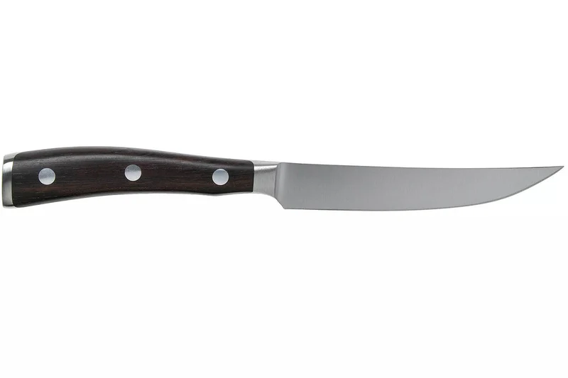 Couteau à steak Wüsthof Ikon forgé 12cm en bois de grenadille