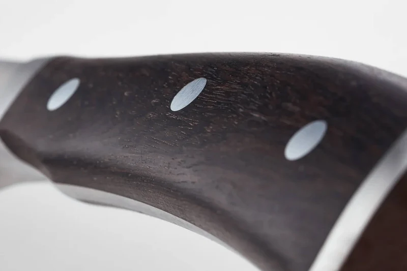 Couteau à pain Wüsthof Ikon forgé 23cm en bois de grenadille