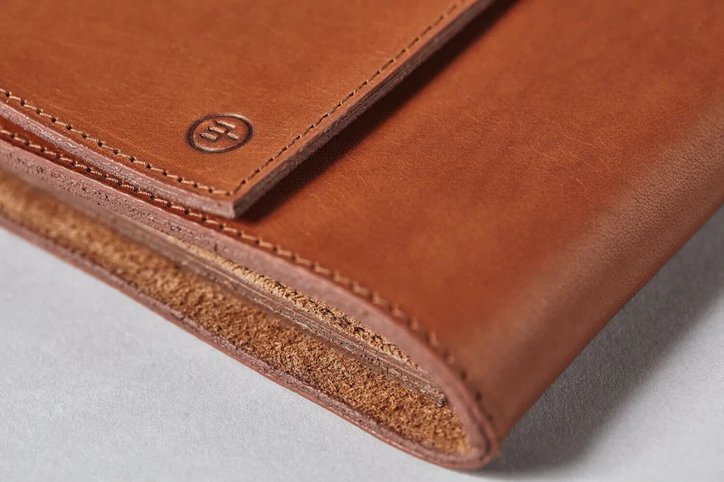 Coffret 6 couteaux à steak Wüsthof Ikon forgés 12cm avec pochette en cuir