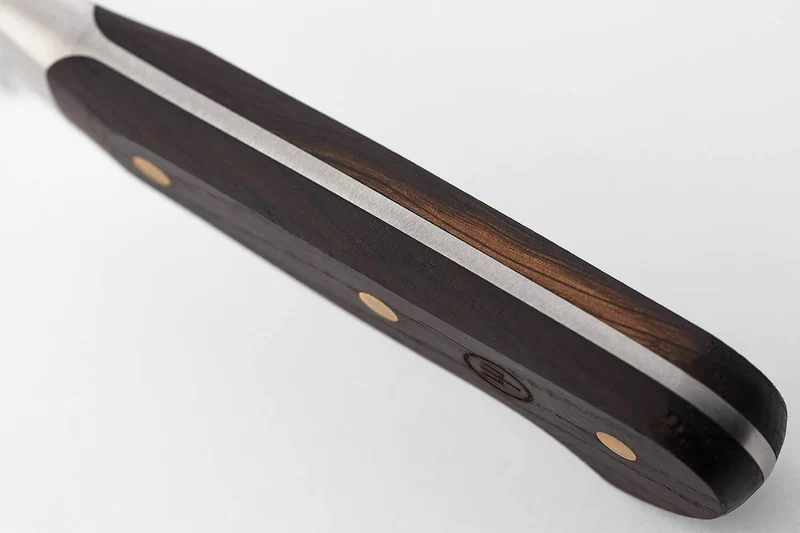Coffret 4 couteaux à steak Wüsthof Crafter forgés 12cm en chêne fumé