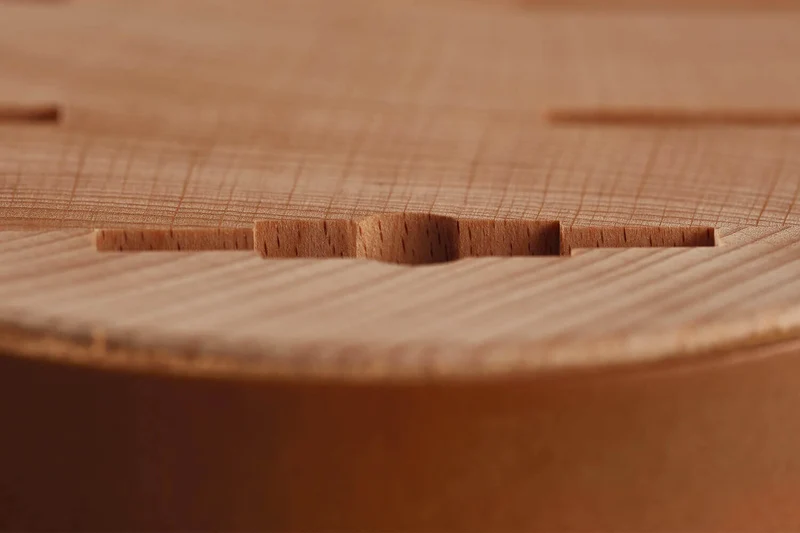 Bloc 5 couteaux forgés Wüsthof Amici en bois d'olivier