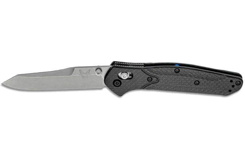 Couteau pliant Benchmade Osborne 940-1 lame tanto manche fibre de carbone noir 11cm