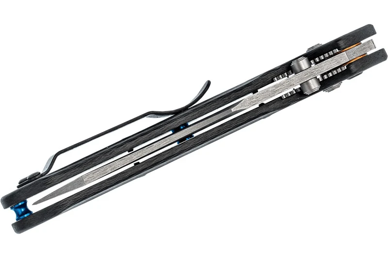 Couteau pliant Benchmade Osborne 940-1 lame tanto manche fibre de carbone noir 11cm