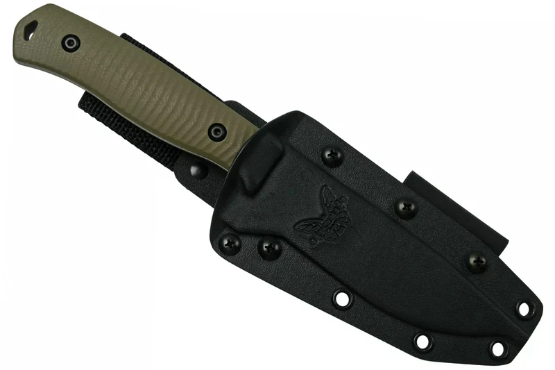 Couteau Benchmade Anonimus 539GY lame 12,7cm manche G10 vert + étui boltaron