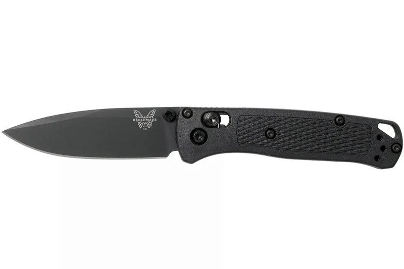 Couteau pliant Benchmade Mini Bugout 533BK-2 manche fibre de carbone CF-Elite® noir 9cm