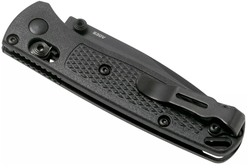 Couteau pliant Benchmade Mini Bugout 533BK-2 manche fibre de carbone CF-Elite® noir 9cm