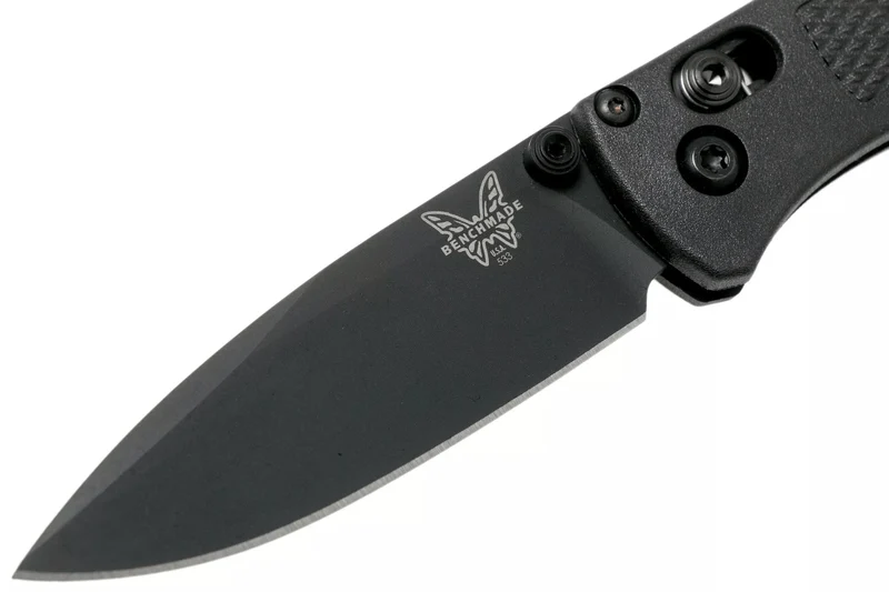 Couteau pliant Benchmade Mini Bugout 533BK-2 manche fibre de carbone CF-Elite® noir 9cm