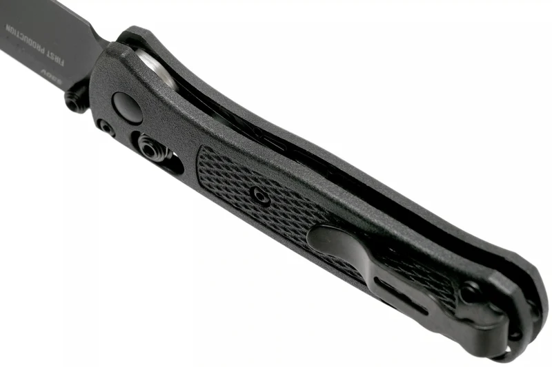 Couteau pliant Benchmade Mini Bugout 533BK-2 manche fibre de carbone CF-Elite® noir 9cm