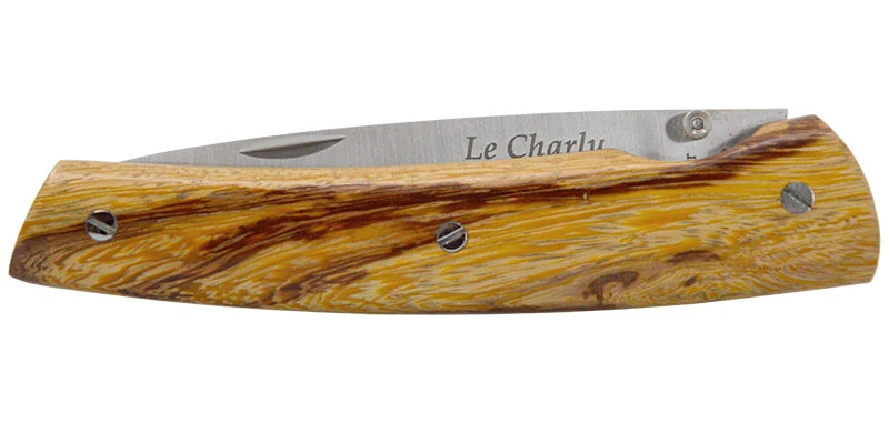 Couteau Pliant Bois de Serpent Coutellerie Chevalerias