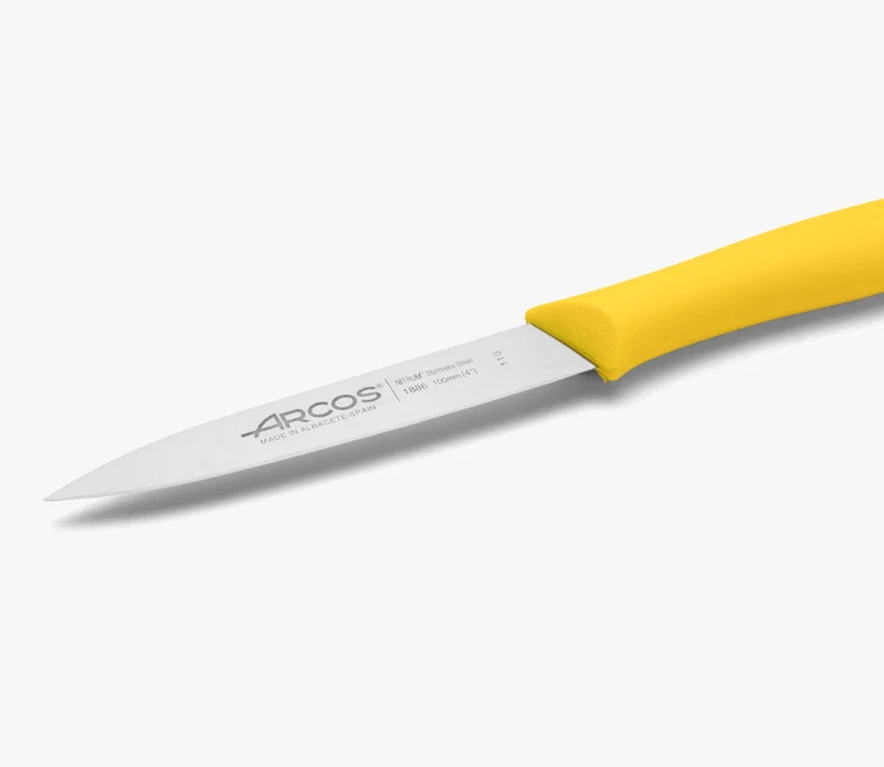 Cuchillo Mondador Color Amarillo Serie Nova 100 mm