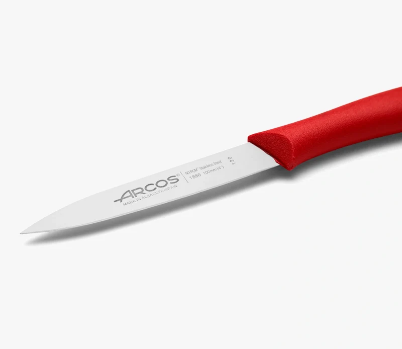 Cuchillo Mondador Color Rojo Serie Nova 100 mm