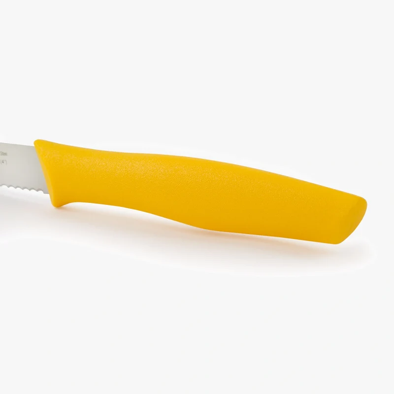 Cuchillo Mondador Color Amarillo Perlado Serie Nova 100 mm