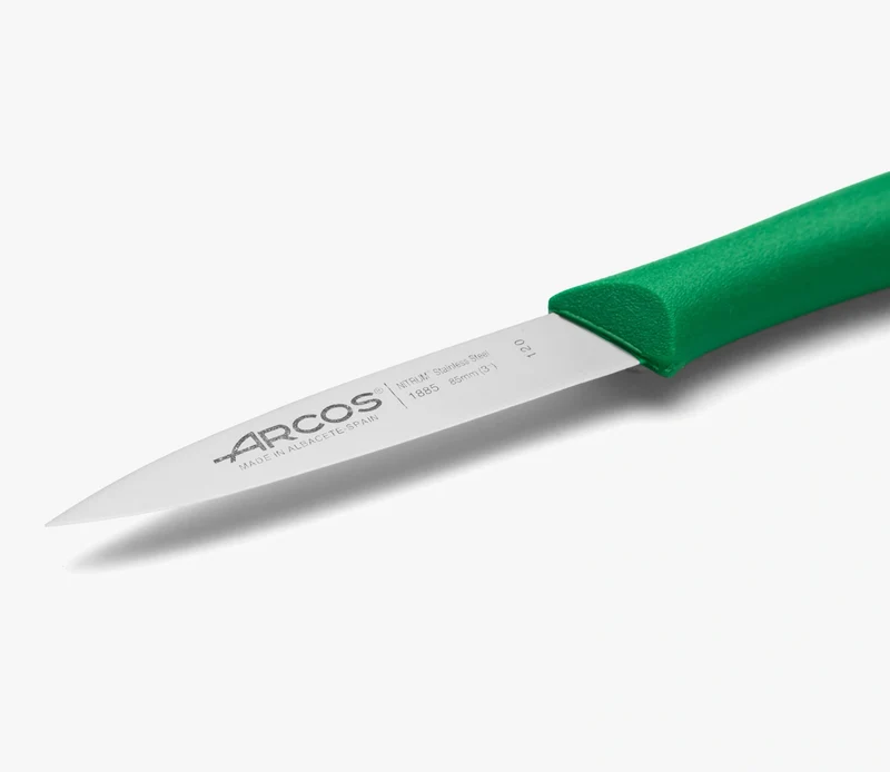Cuchillo Mondador Color Verde Serie Nova 85 mm
