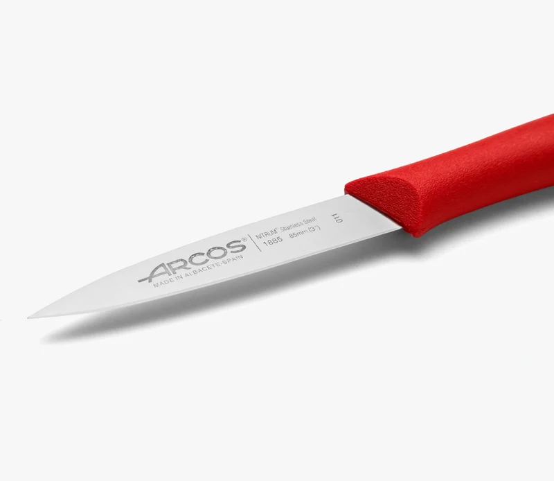 Cuchillo Mondador Color Rojo Serie Nova 85 mm