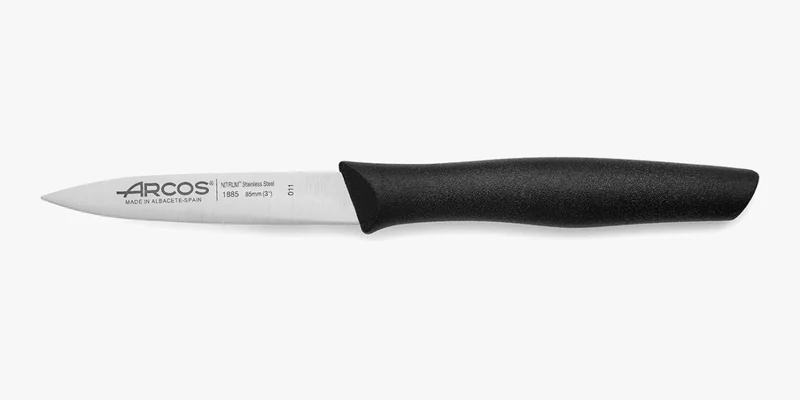 Cuchillo Mondador Color Negro Serie Nova 85 mm