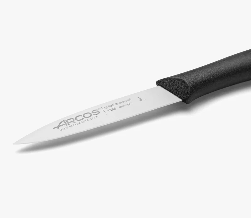 Cuchillo Mondador Color Negro Serie Nova 85 mm