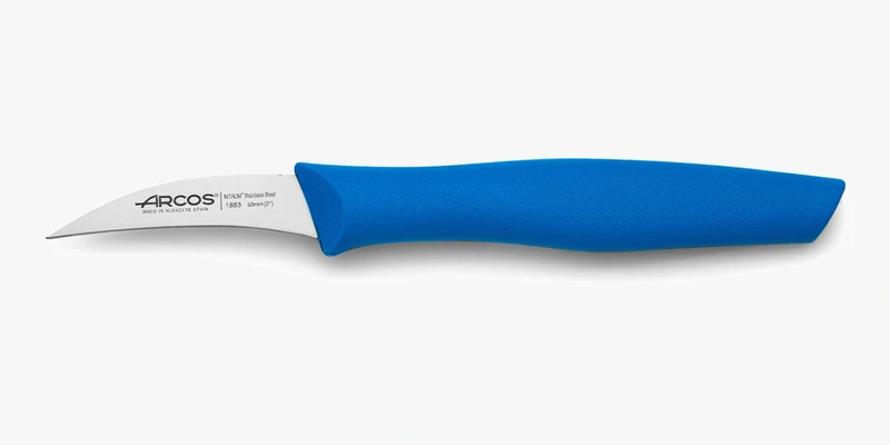 Cuchillo mondador Color Azul Serie Nova 60 mm