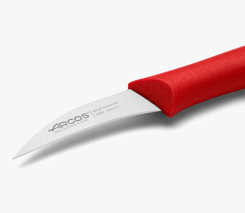 Cuchillo mondador Color Rojo Serie Nova 60 mm