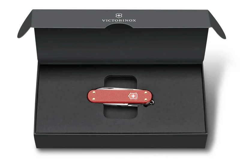 Couteau suisse Victorinox Classic SD Alox Édition Limitée 2025 rouge 58mm 5 fonctions