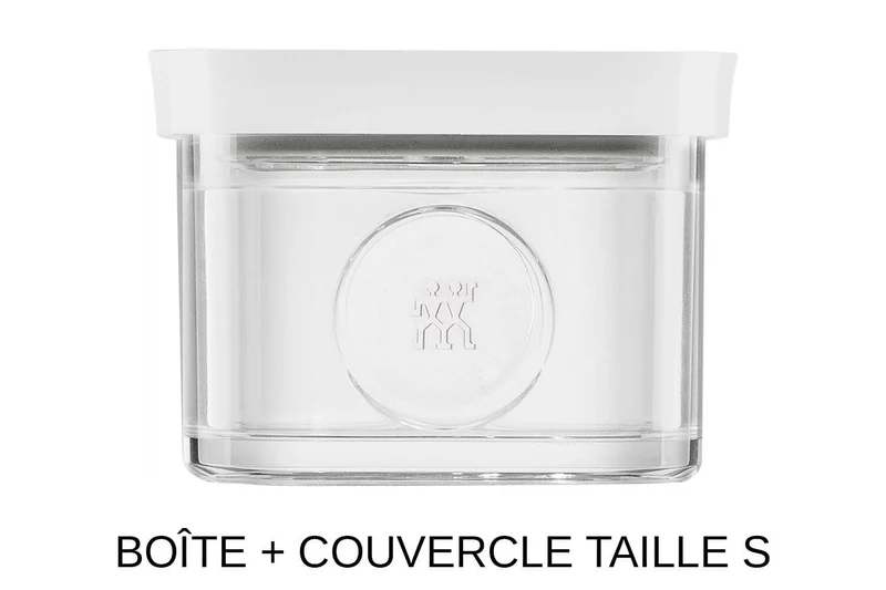 Set 6 pièces Zwilling Fresh & Save Cube taille S 4 boîtes + 1 insert + 1 marqueur